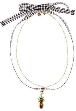 Halskette mit Ananas-Anhänger
