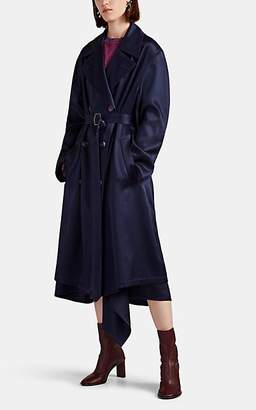Sies Marjan Women's Sigourney Double-Breasted Trench Coat - Navy