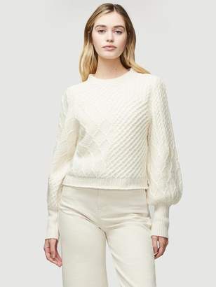 Frame Patchwork Cable Crew