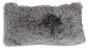 Mitchell Gold Bob Williams Alpaca Silver Pillow, 22 x 11