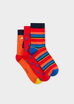Boys' 8+ Years Mixed-Pattern Sock Set