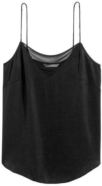 Camisole Top with Mesh Detail