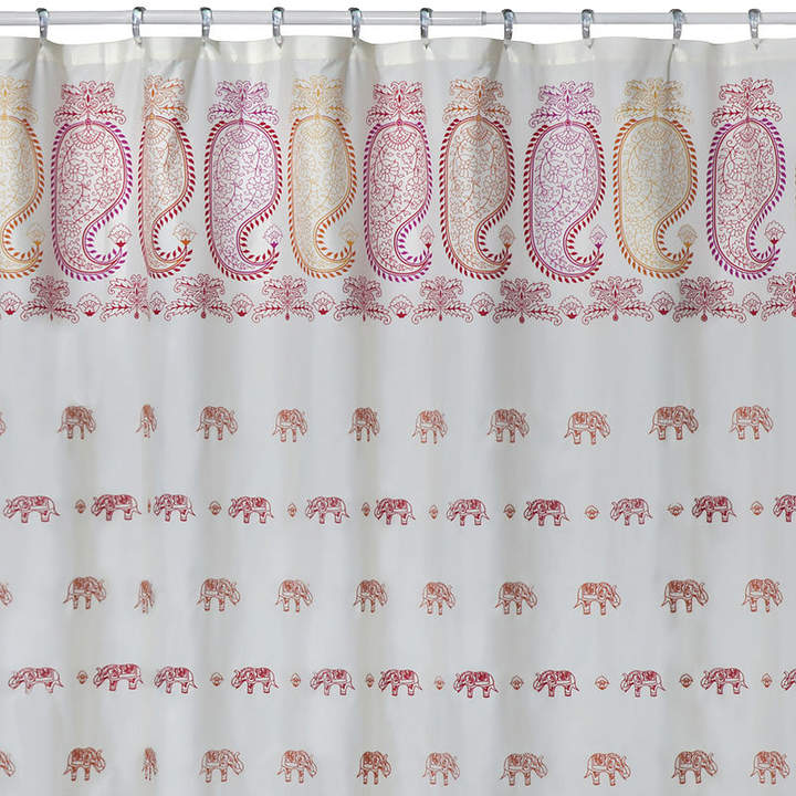Creative BathTM Silk Road Elephants Shower Curtain