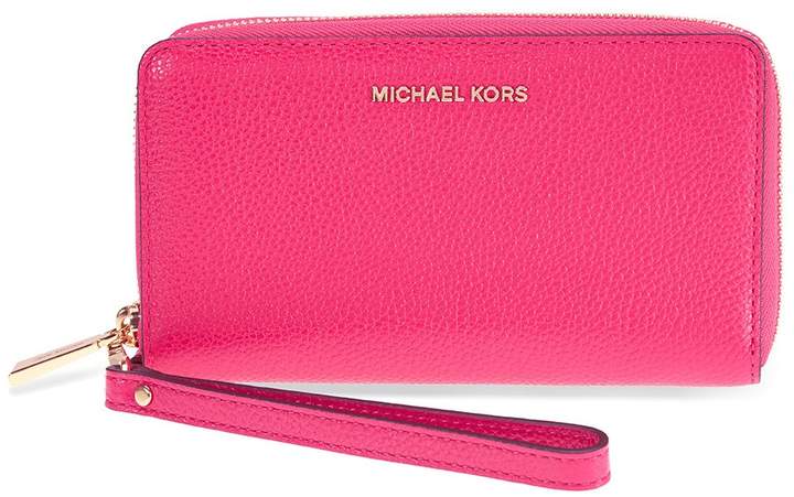 Michael Kors Mercer Large Phone Wristlet - Ultra Pink - ONE COLOR - STYLE