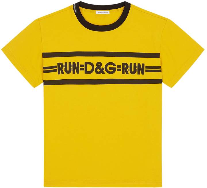 Run Slogan T-Shirt