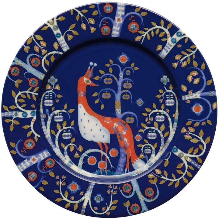 Taika Teller flach, Blau Ø 22 cm