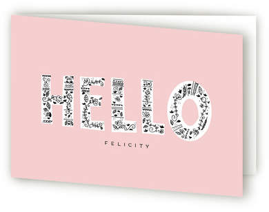 Hello Just Because Greeting Cards