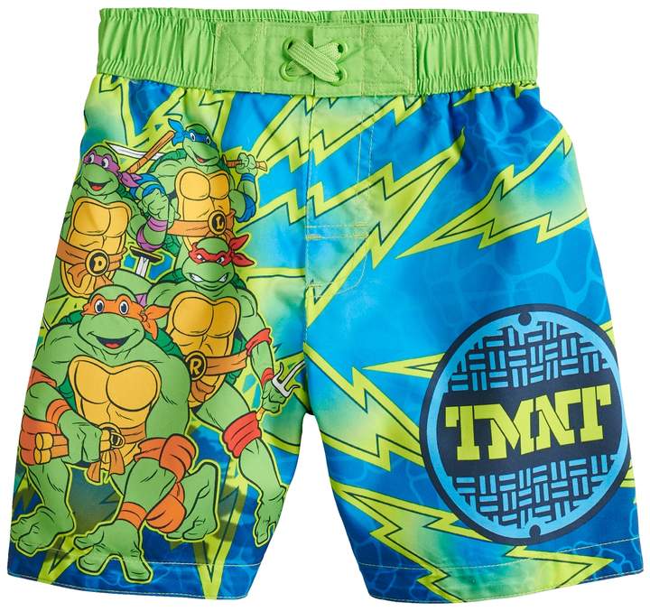 Toddler Boy Teenage Mutant Ninja Turtles Swim Trunks