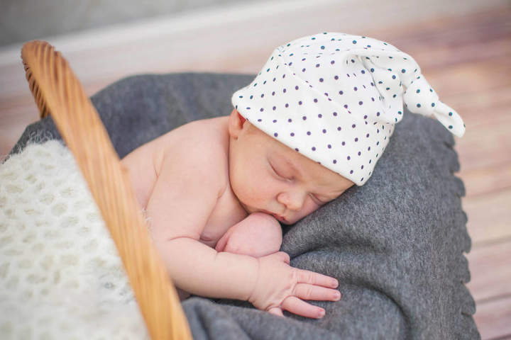 LITTLE SHRIMP Baby Hat For Newborn Baby