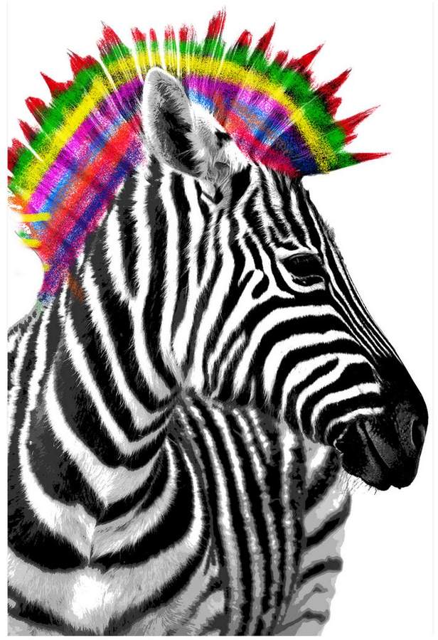 Reinders Bild Zebra Punk
