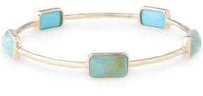 18-Karat Gold Multi-Stone Bangle
