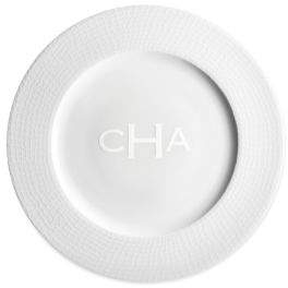 Personalized Catch White Dinner Plate