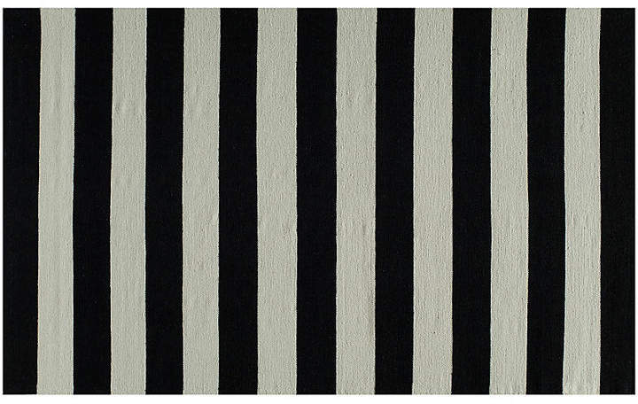 Miami Flat-Weave Rug - Black - 2'3