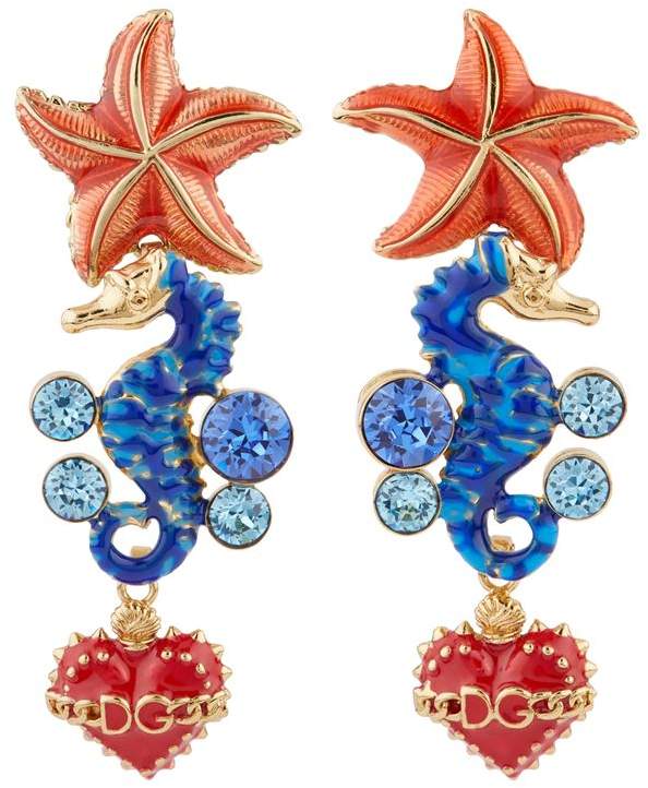 Undersea Embellished Earrings