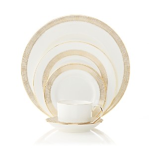 Gilded Weave 5 Piece Place Setting