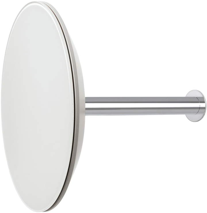 Schönbuch - Slot Wandgarderobe mit Glasfront Ø 24 cm, grau-weiß