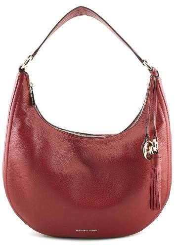 Michael Kors Lydia Large Shoulder Bag - Mulberry - MULBERRY - STYLE
