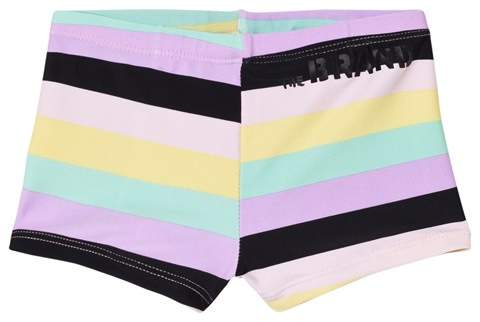 The BRAND Multicoloured Pastel Stripe Swim Shorts