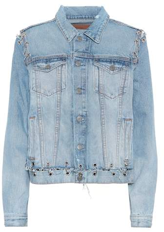 Distressed Jeansjacke