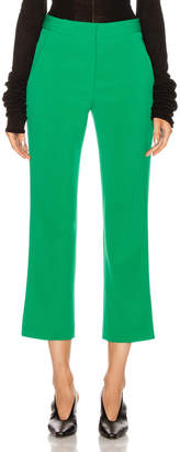 Stella McCartney Wide Leg Trouser in Sparkle Green | FWRD