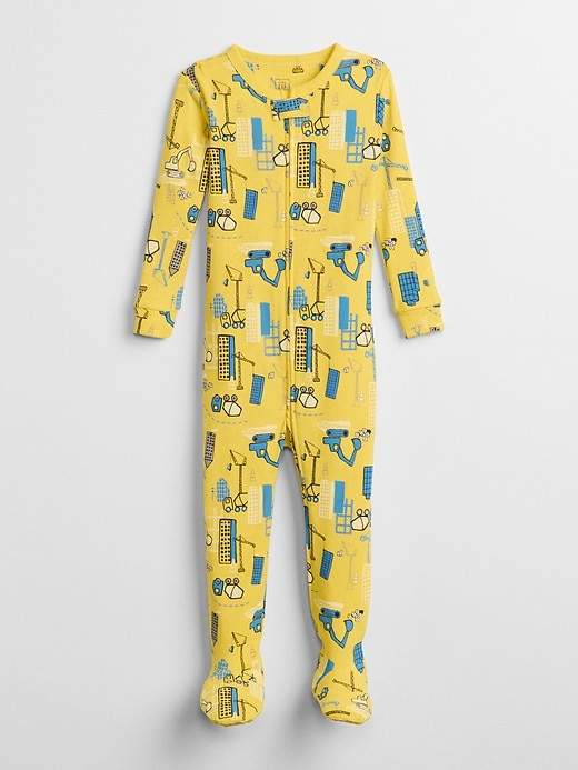 Construction Footed One-Piece