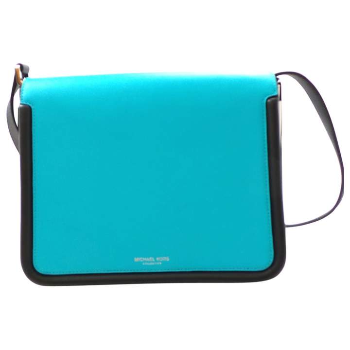 Michael Kors Turquoise Leather Handbag - TURQUOISE - STYLE