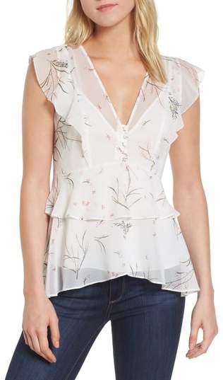 High/Low Chiffon Top