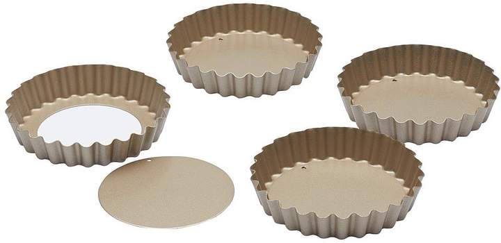 Paul Hollywood Paul Hollywood Mini Flan Pan 4 Inches Loose Base Non Stick