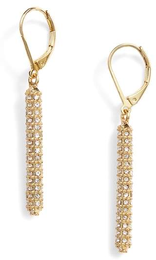 Pave Bar Earrings