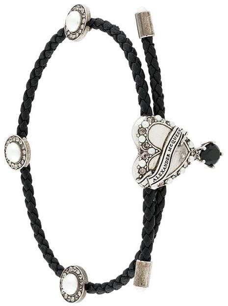 heart pendant bracelet