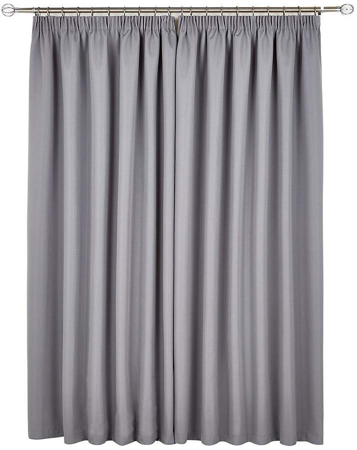 Lunar Thermal Pleated Curtains