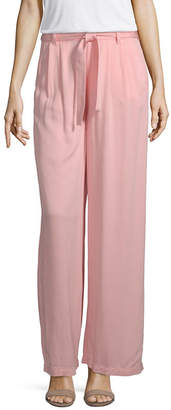 A.N.A Soft Womens Wide Leg Pull-On Pants