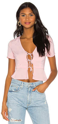 superdown Ciara Tie Front Top