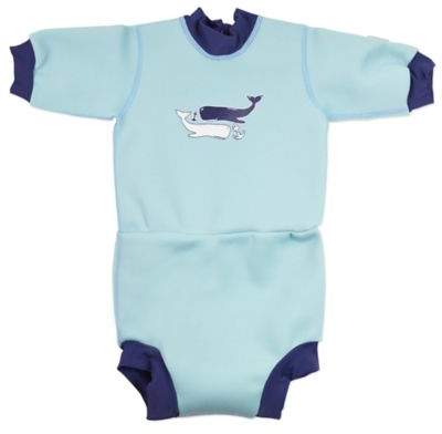 Splash About Happy NappyTM Vintage Moby Wetsuit in Blue