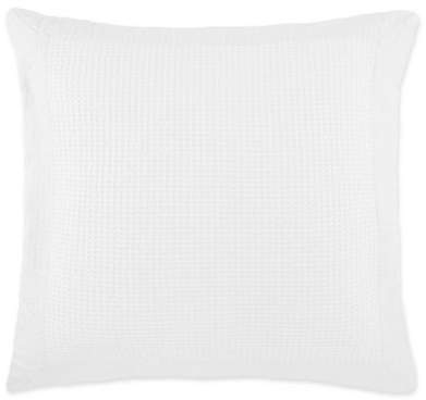 Mercer Garment-Washed European Pillow Sham in White