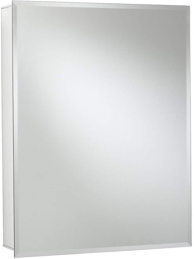 Haven Single Door Ready Assembled Mirrored Bathroom Cabinet