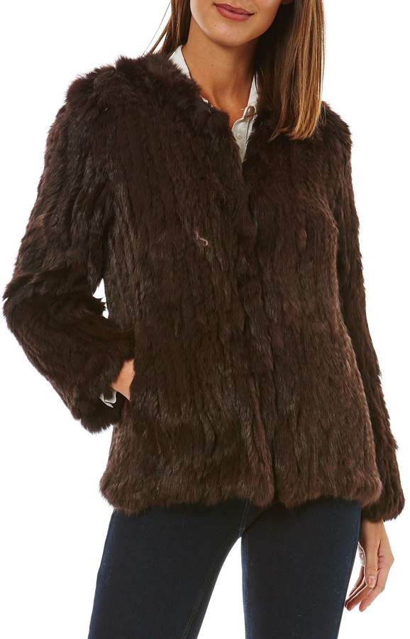 Jacke - schokoladenbraun