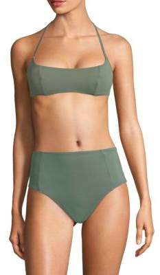 Solid and Striped X Swim Team Jessica Bikini Top