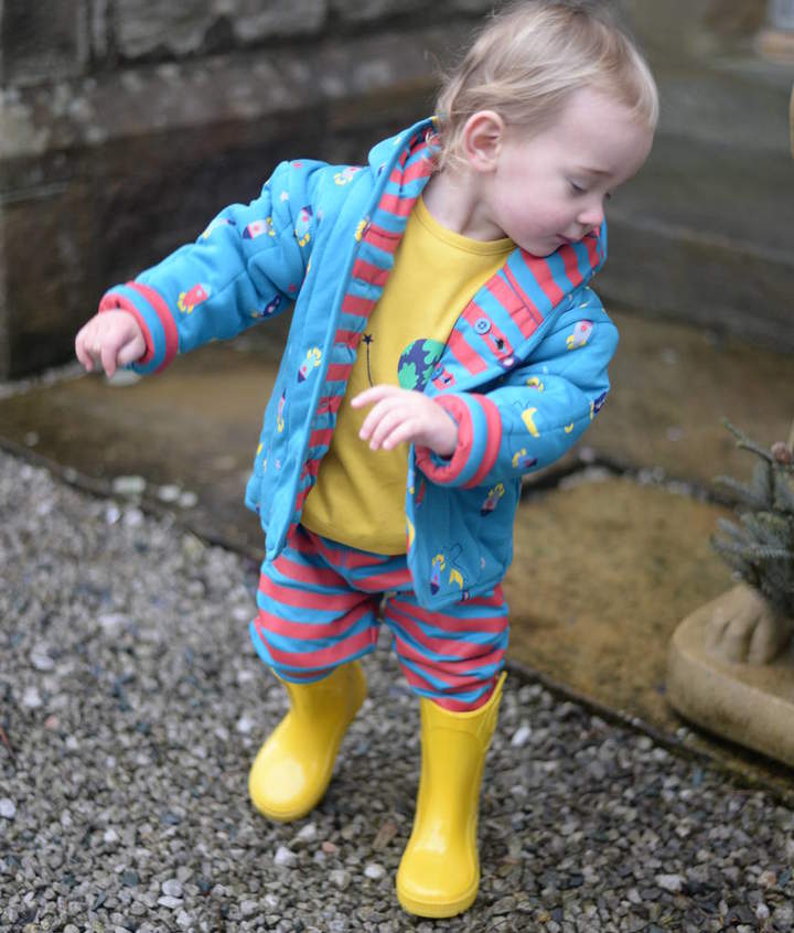 Piccalilly Rocket Reversible Quilted Jacket