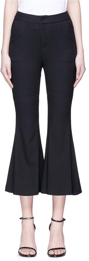 HELEN LEE Cropped flared suiting pants
