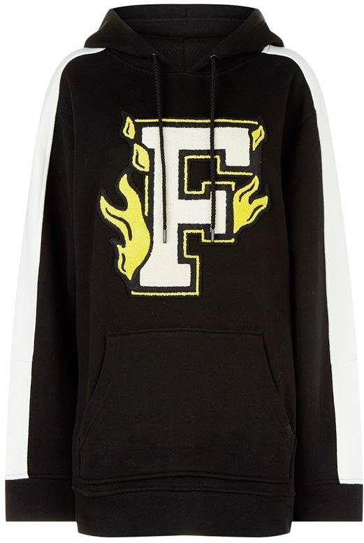 Fenty Puma Flame Logo Oversized Hoodie