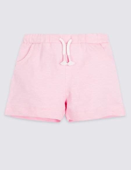 Pure Cotton Jersey Shorts