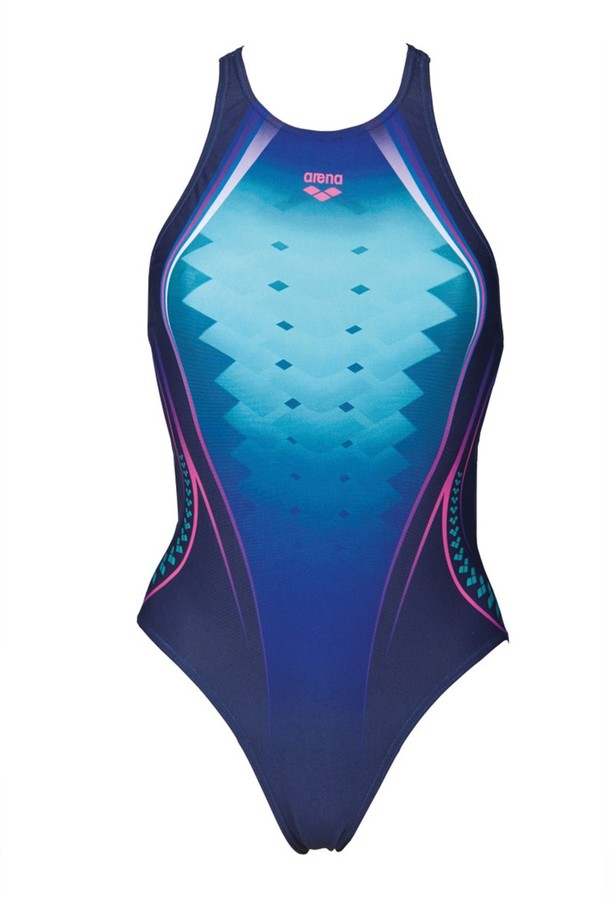 Printed Sports Swimsuit