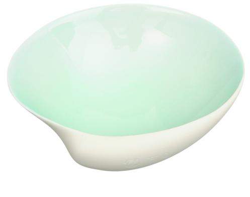 Muschelschälchen Clam weiß/türkis von Nymphenburg