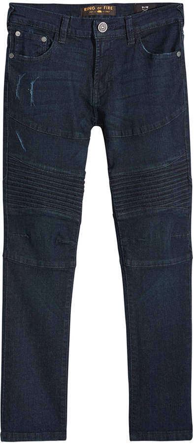 Ring of Fire Stanley Denim Slim Jeans, Big Boys (8-20), Created for Macy's