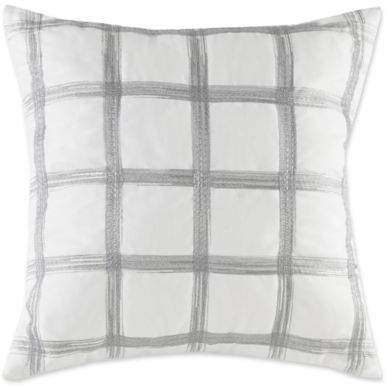 INK+IVY Gregory 20-Inch Square Throw Pillow in Blue