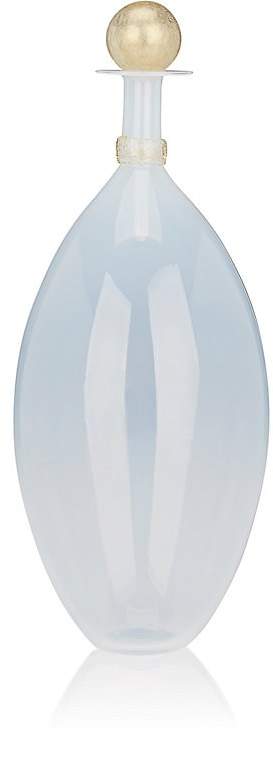 Vetro Vero Opaline Ellipse Tall Glass Bottle