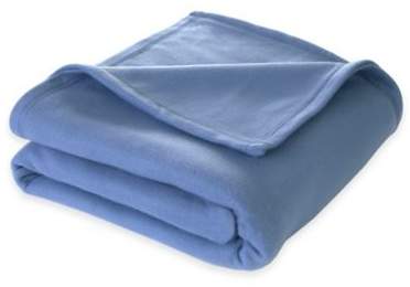 SuperSoft Fleece Full/Queen Blanket in Slate Blue