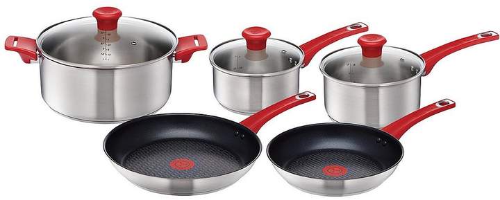 Jamie Oliver 5-piece Cookware Set - Stainless Steel