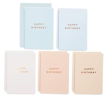 kikki.K A6 Energise 10-Pack Birthday Cards